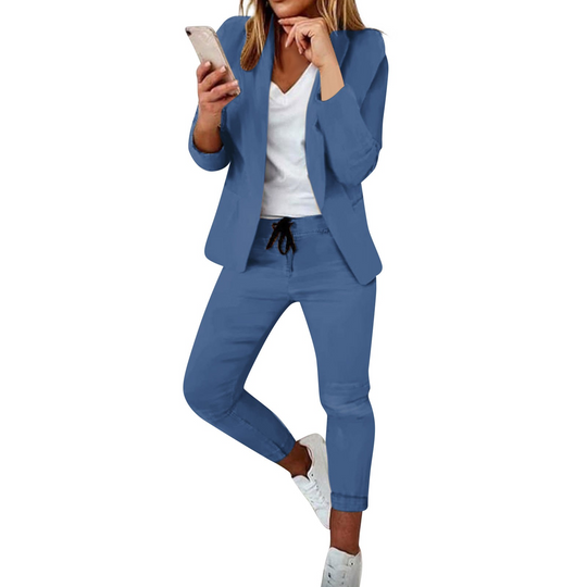 Stilvolle Blazer & Hose Set