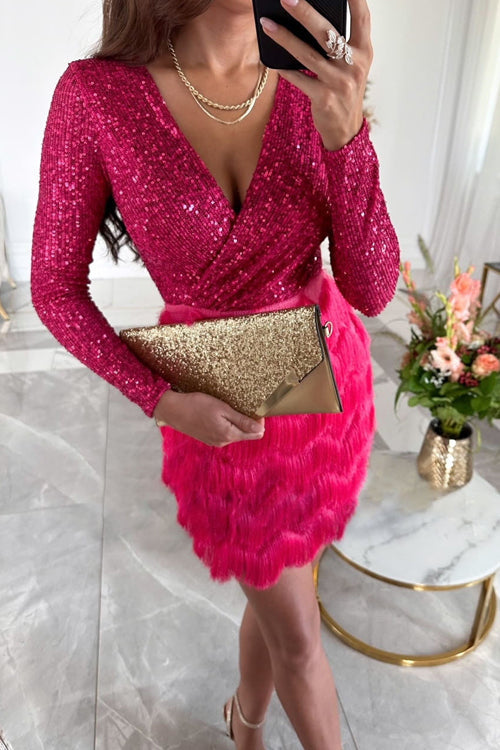 Glamouröse Cocktail Mini Partykleid