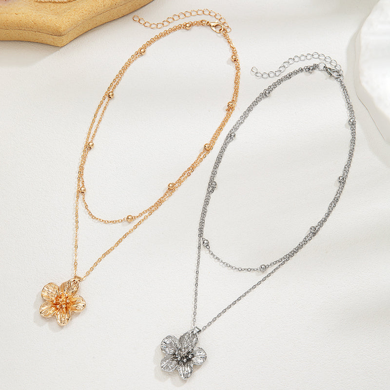 Halskette Mit Blumenanhänger | Shop Nory