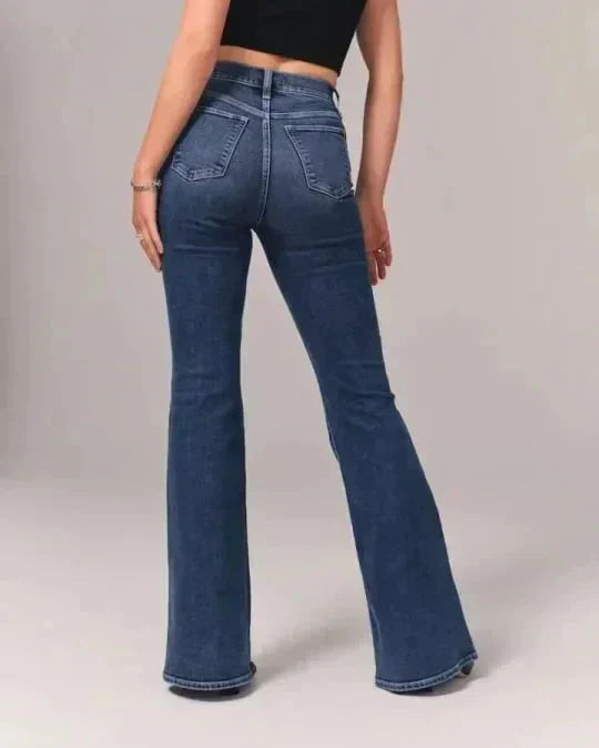 Bootcut Jeans mit Shaping-Effekt