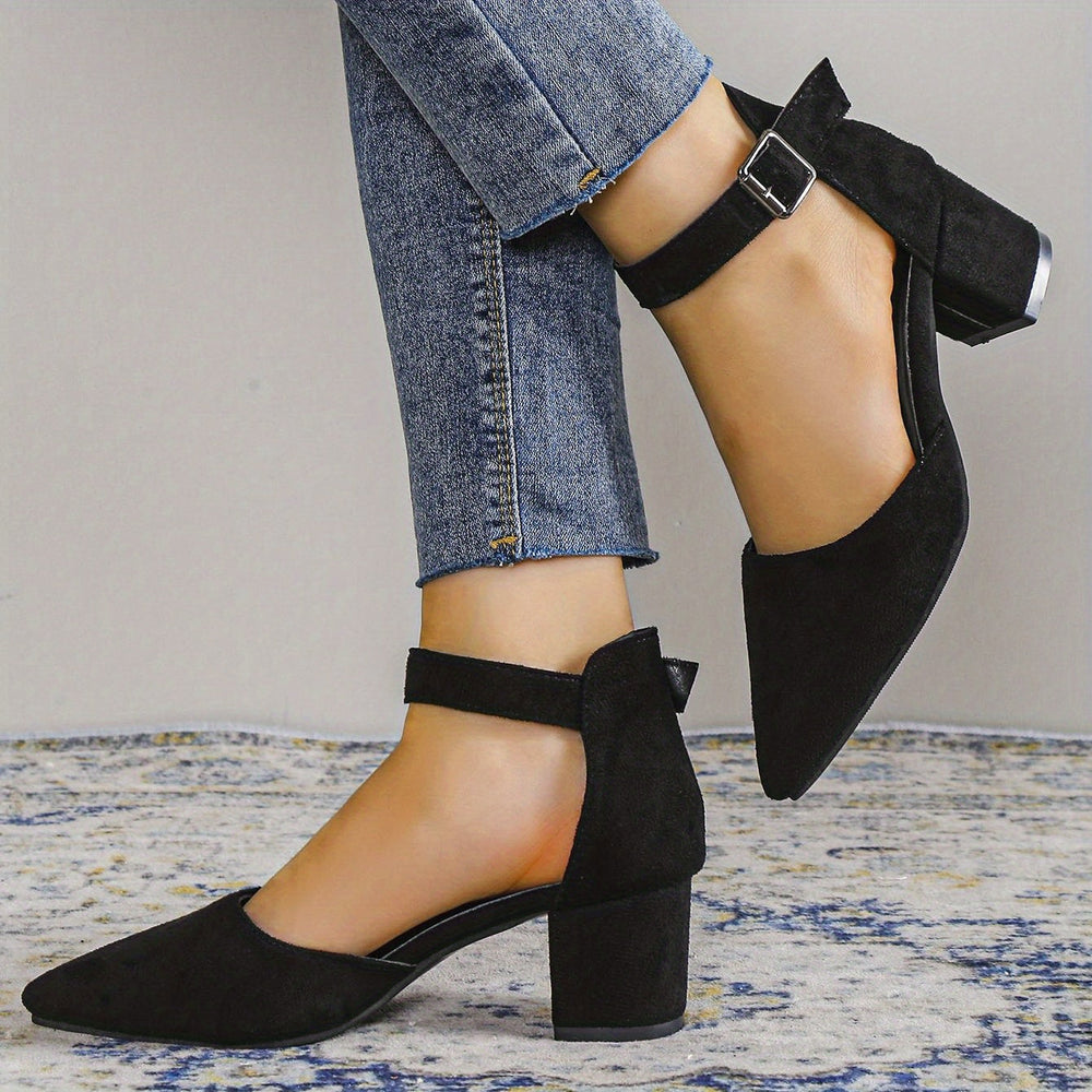 Damen Sandalen mit Blockabsatz Schnürung, mit Knöchelriemen, Elegant