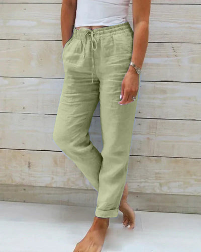 ShopNory | Stylische Hose aus Baumwolle für Frauen