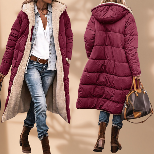 Winddichte Und Wasserdichte Winterjacke Für Damen