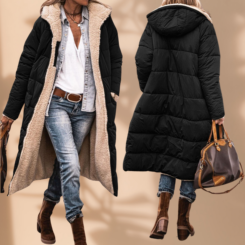 Winddichte Und Wasserdichte Winterjacke Für Damen