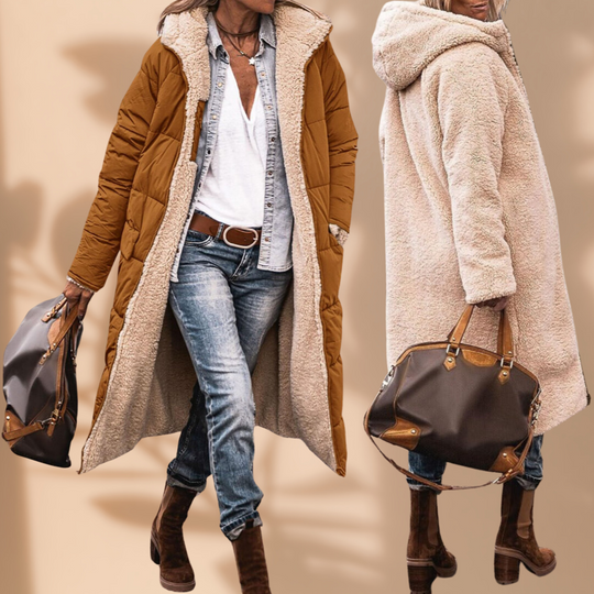 Winddichte Und Wasserdichte Winterjacke Für Damen