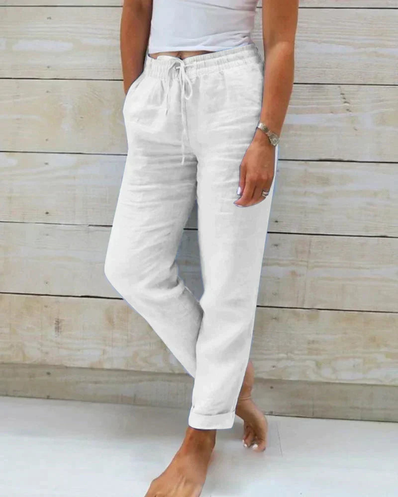 ShopNory | Stylische Hose aus Baumwolle für Frauen
