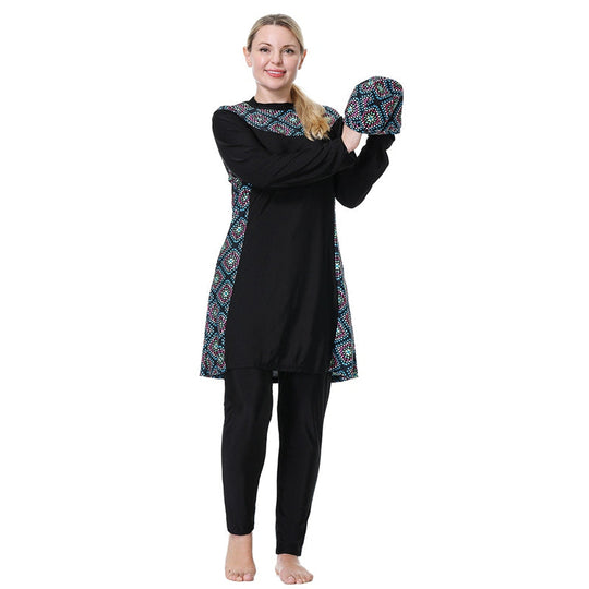 Modest Badeanzug Burkini in großen Größen