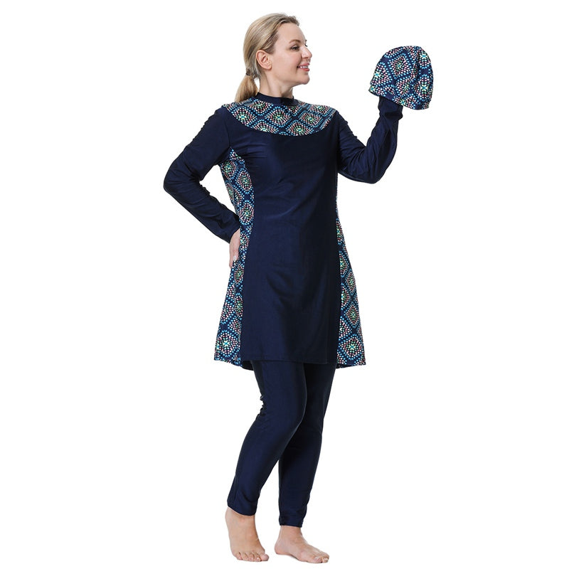 Modest Badeanzug Burkini in großen Größen