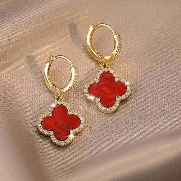 Kleeblatt-Ohrringe – Clara | Shop Nory