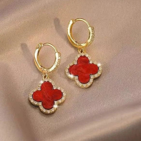 Kleeblatt-Ohrringe – Clara | Shop Nory