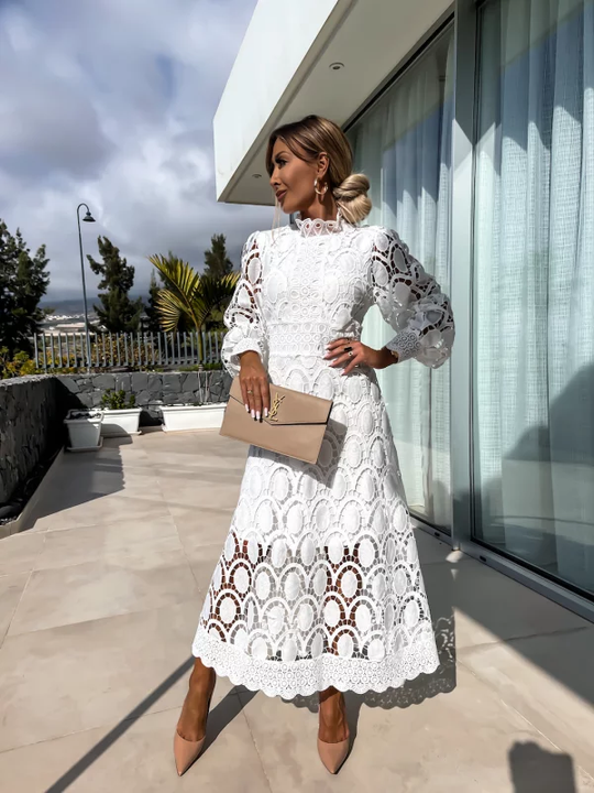 Eleganz Spitzenkleid