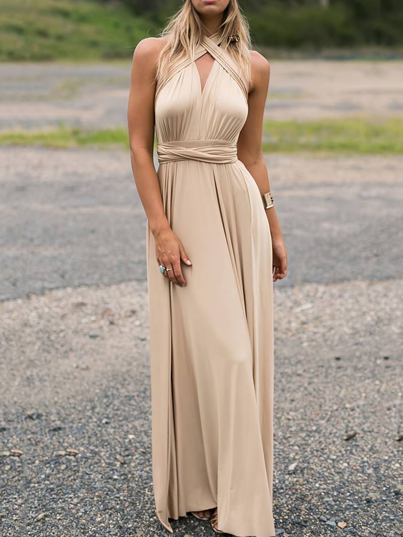 Elegantes Wandelbares Maxikleid