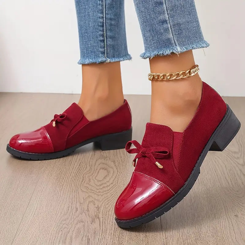 Damen Lackleder Loafers Shopnory Shopnory