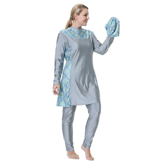 Modest Badeanzug Burkini in großen Größen