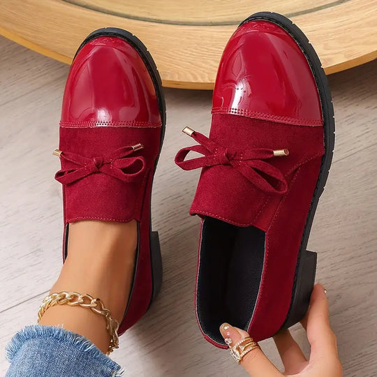 Damen Lackleder Loafers Shopnory Shopnory