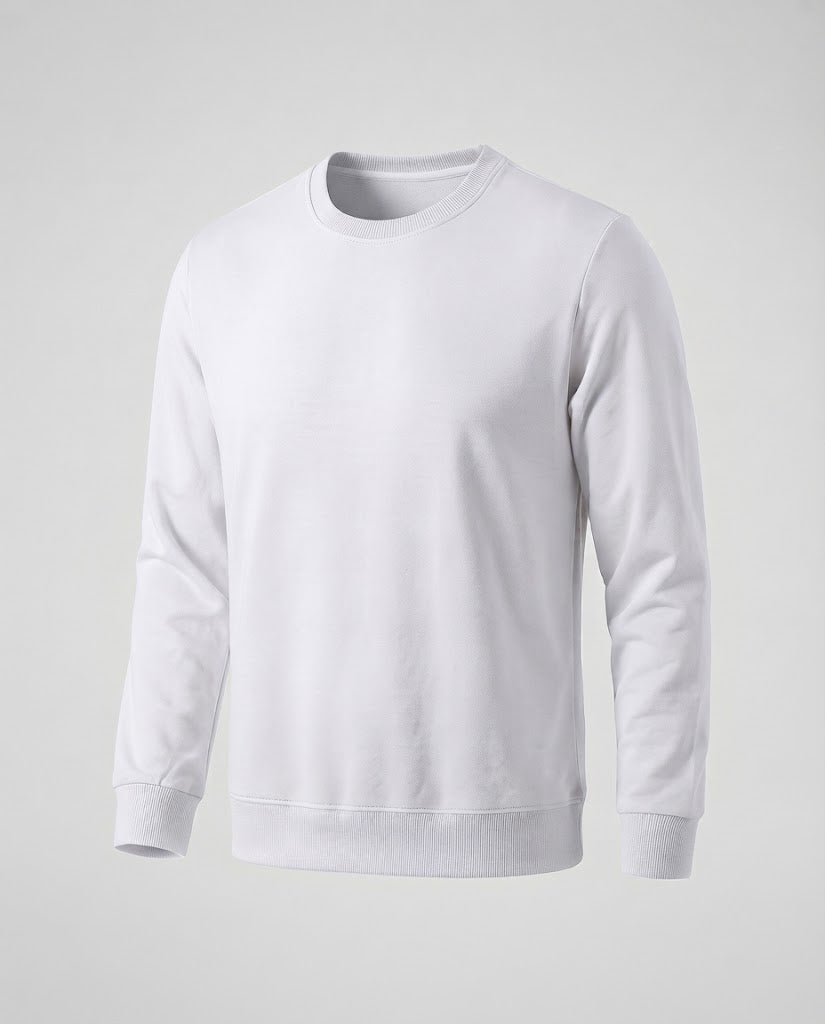 Herren Rundhals‑Sweatshirt aus Baumwollmix in Oversize‑Passform mit gerippten Bündchen Shop Nory