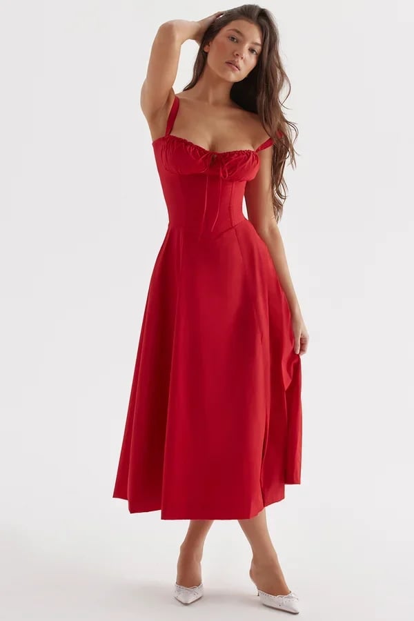Trendiges Bustier-Sommerkleid für Damen - Elegant und Figurschmeichelnd