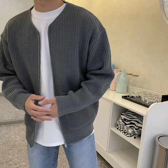 Herren Strickjacke mit modernem Schnitt