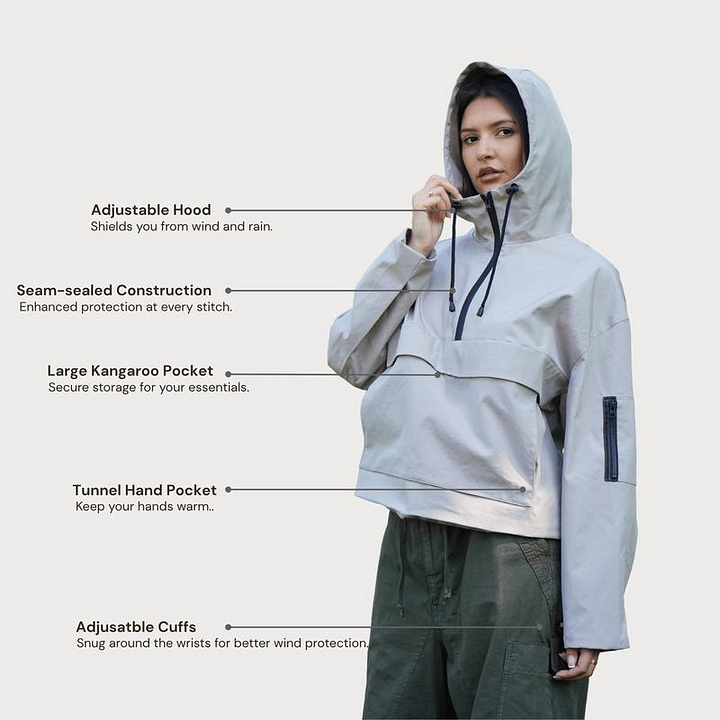 3-in-1 wasserdichte Jacke für Outdoor-Abenteuer