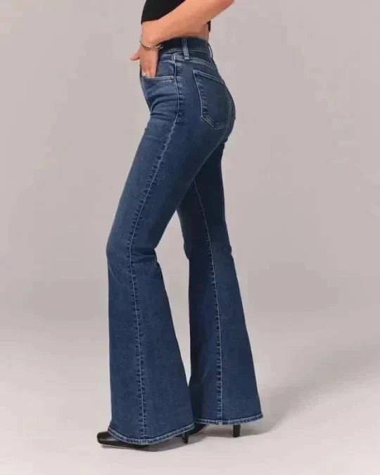 Bootcut Jeans mit Shaping-Effekt