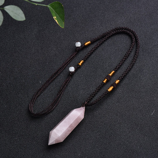 Natürliche Kristall-Amethyst-Heilende Halskette | Shop Nory