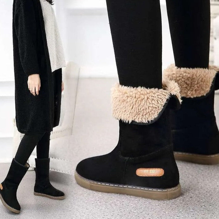 Eliza wasserdichte hohe Stiefel mit Pelzfutter