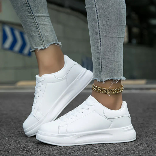Ledersneaker Damen