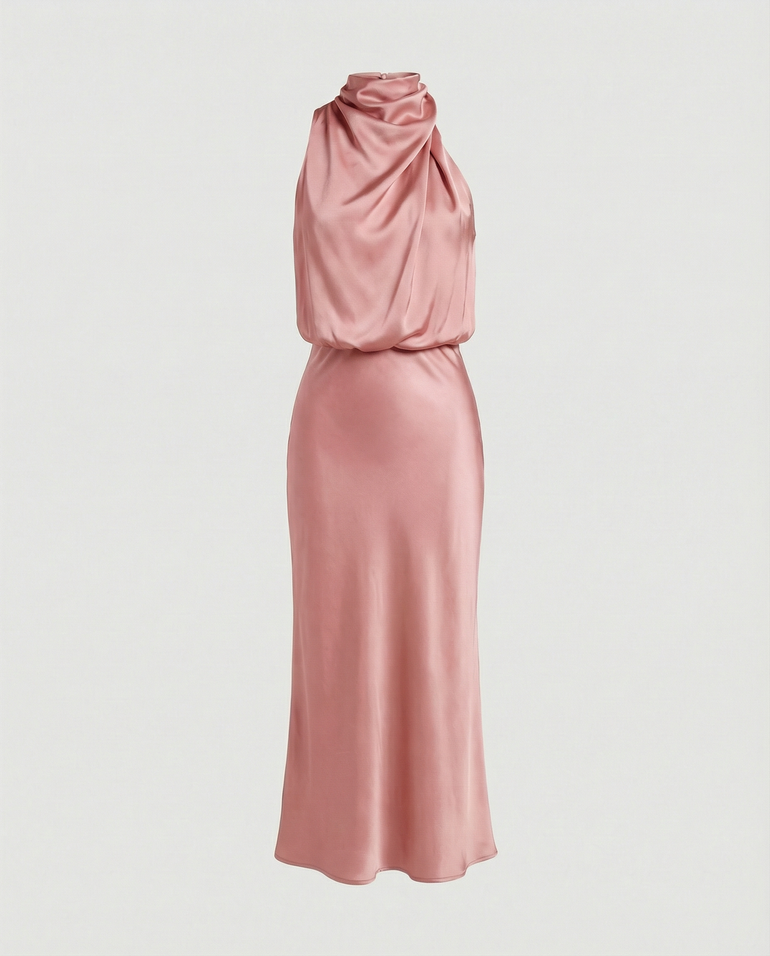Glänzendes Langes Abendkleid mit Elegantem Schnitt