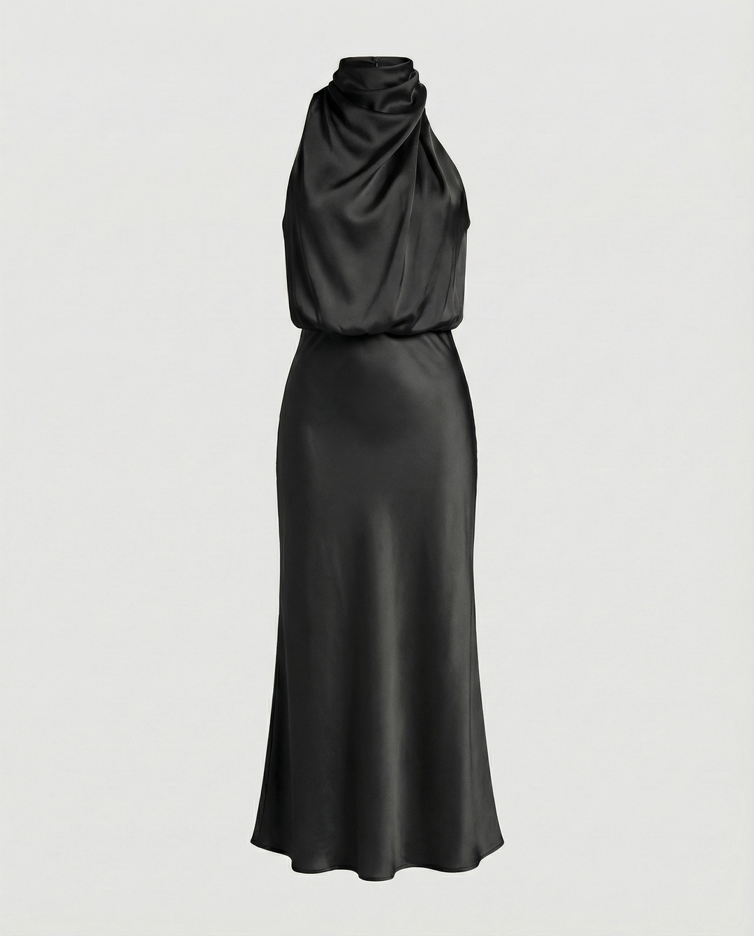Glänzendes Langes Abendkleid mit Elegantem Schnitt