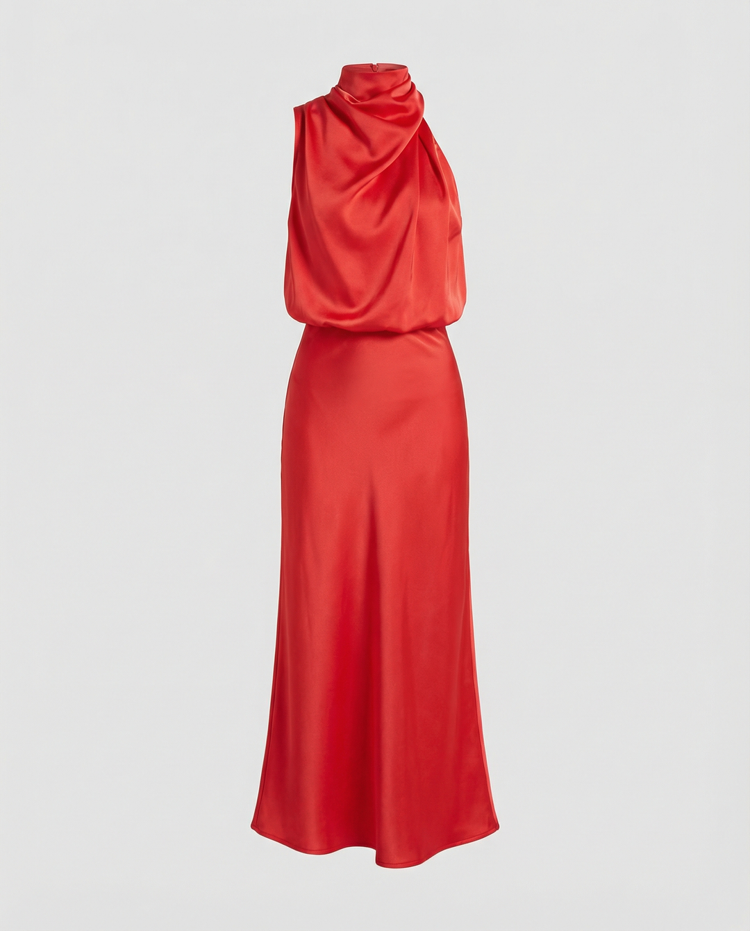 Glänzendes Langes Abendkleid mit Elegantem Schnitt