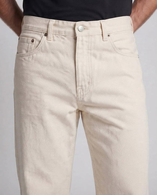 Herren Weitfallende Baumwoll-Twill-Palazzo-Jeans mit minimalistischer Nahtführung Shop Nory