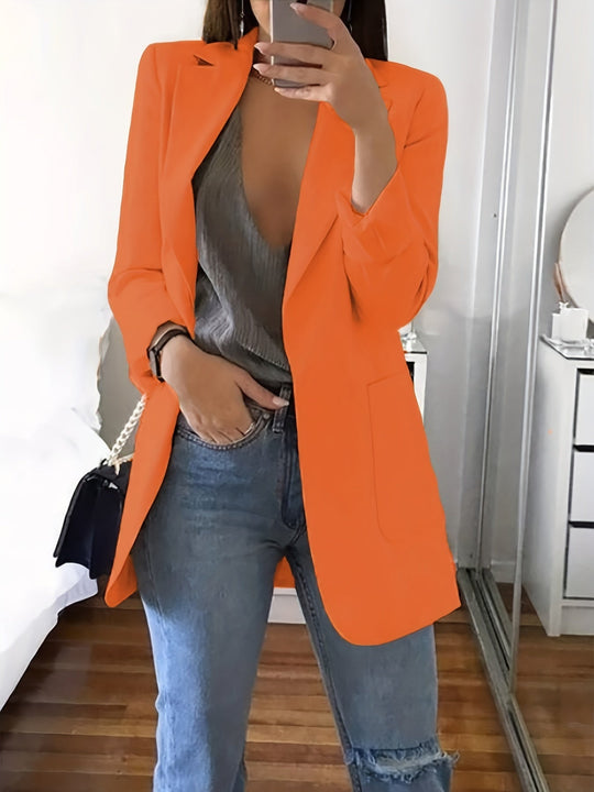 Lässiger Blazer In Übergröße