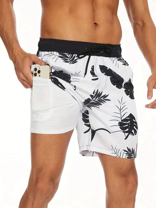 Shopnory | Trendy Herrenbadehose mit Einzigartigem Design