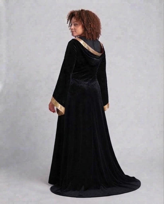Frauen Elegante Kleid-Robe im mittelalterlichen Stil Shop Nory