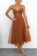 Modernes prinses chiffon Kleid