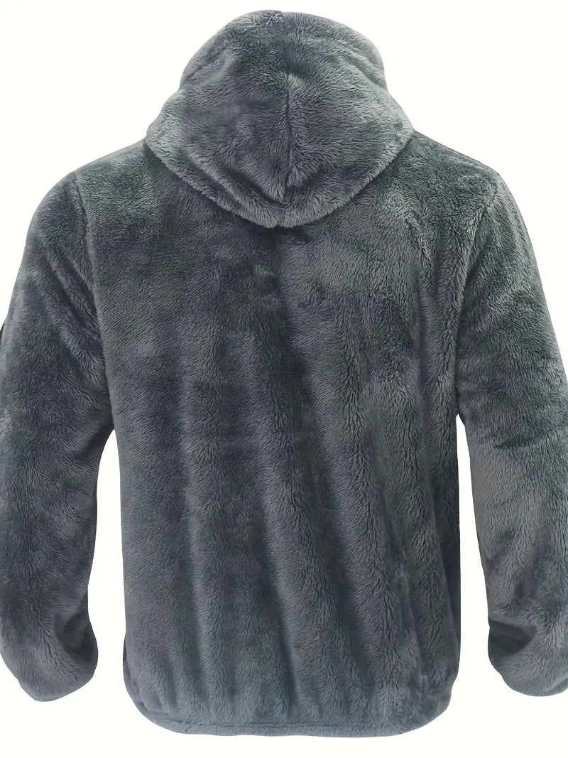 Teddyjacke mit Reißverschluss für Männer