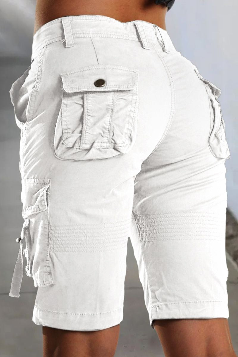 Stilvolle Mid-Cargo-Shorts