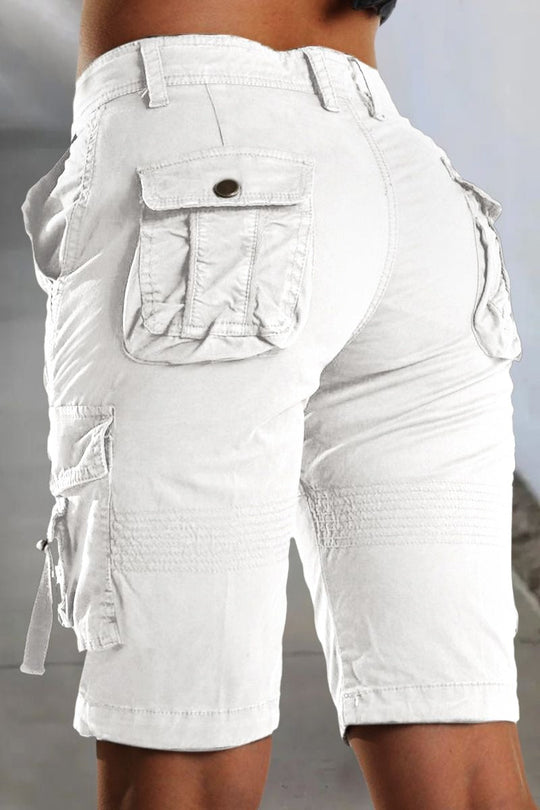 Stilvolle Mid-Cargo-Shorts