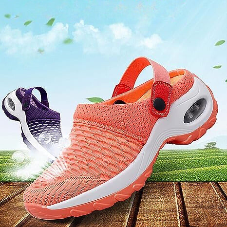 Diabetiker Gehen Orthopädische Luftkissen-Schuhe Zum Hineinschlüpfen
