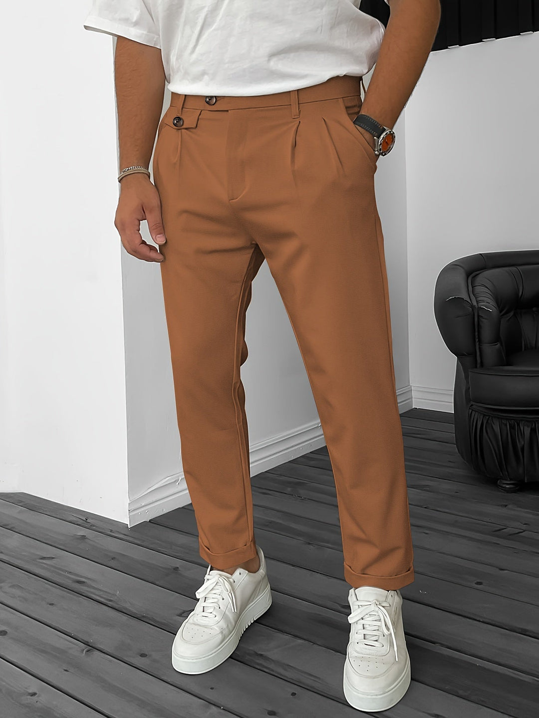 Stretch Herrenhose für Geschäftliche Bankette