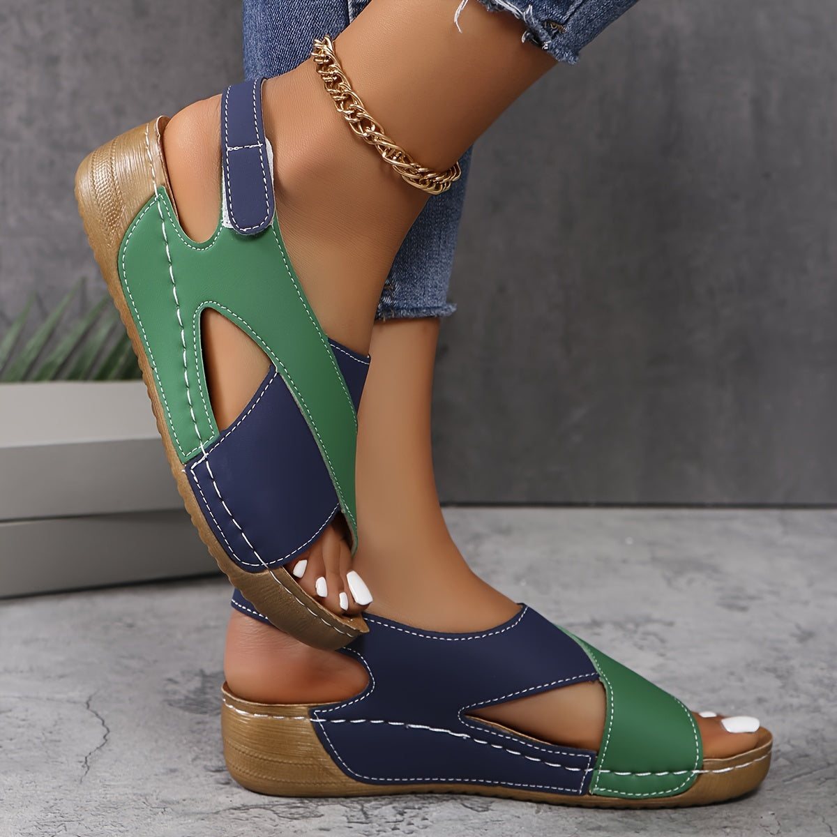 Bequeme Orthopädische Sandale