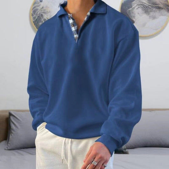 Leichter Herren-Sommersweater mit lockerer Passform