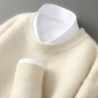 Beige Rundhals 825