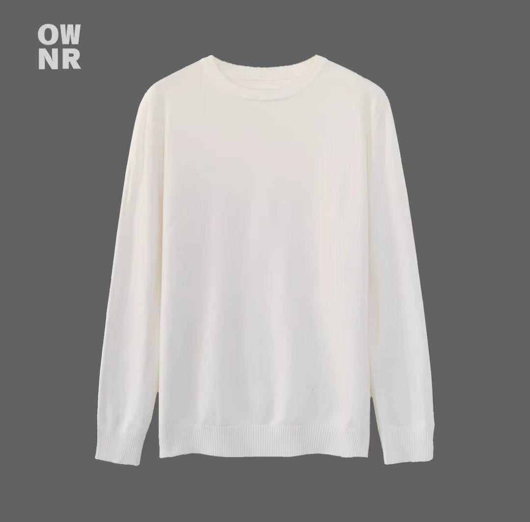 Herren-Strickpullover, schmal geschnitten, Rollkragen