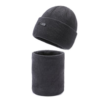 Grey Neck Gaiter 2-Piece