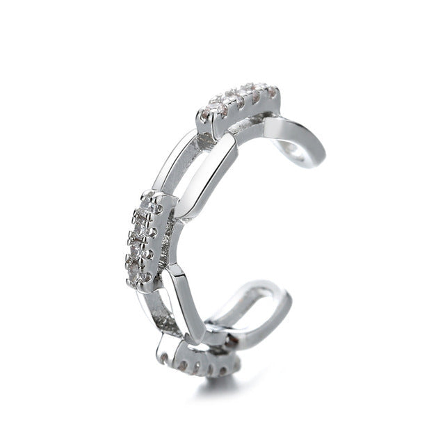 Minimalist Zircon 1pc Ohr-Cuff | Shop Nory