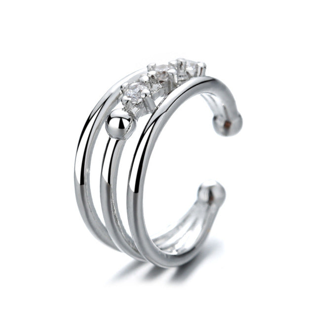 Minimalist Zircon 1pc Ohr-Cuff | Shop Nory
