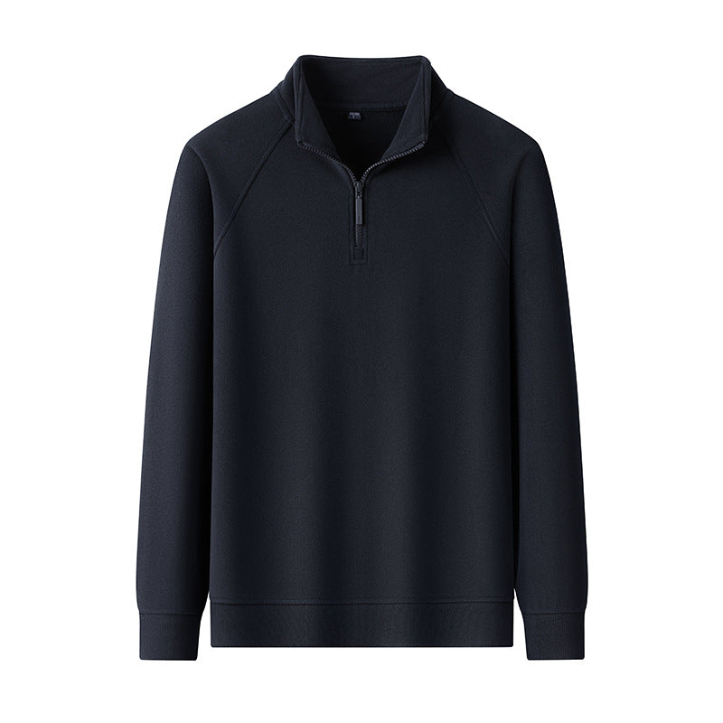 Wärmender Herren-Unterzieh-Pullover mit Stehkragen