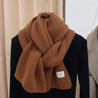 Caramel Korean Knit Scarf