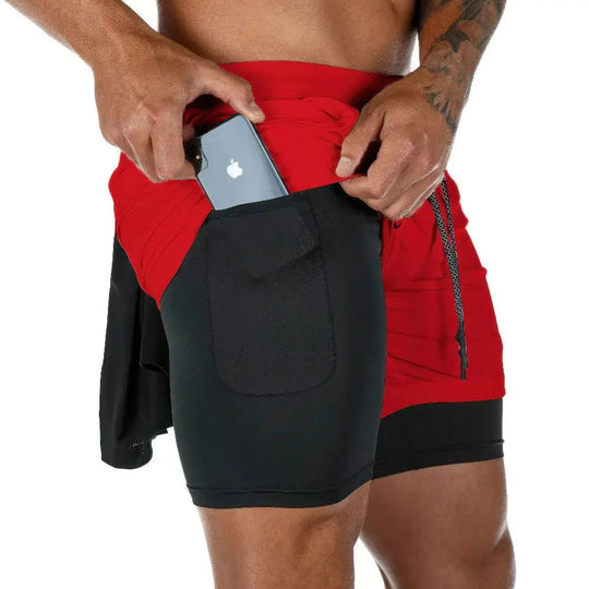 Shopnory | Camo 2 In 1 Schnell Trocknende Sporthose